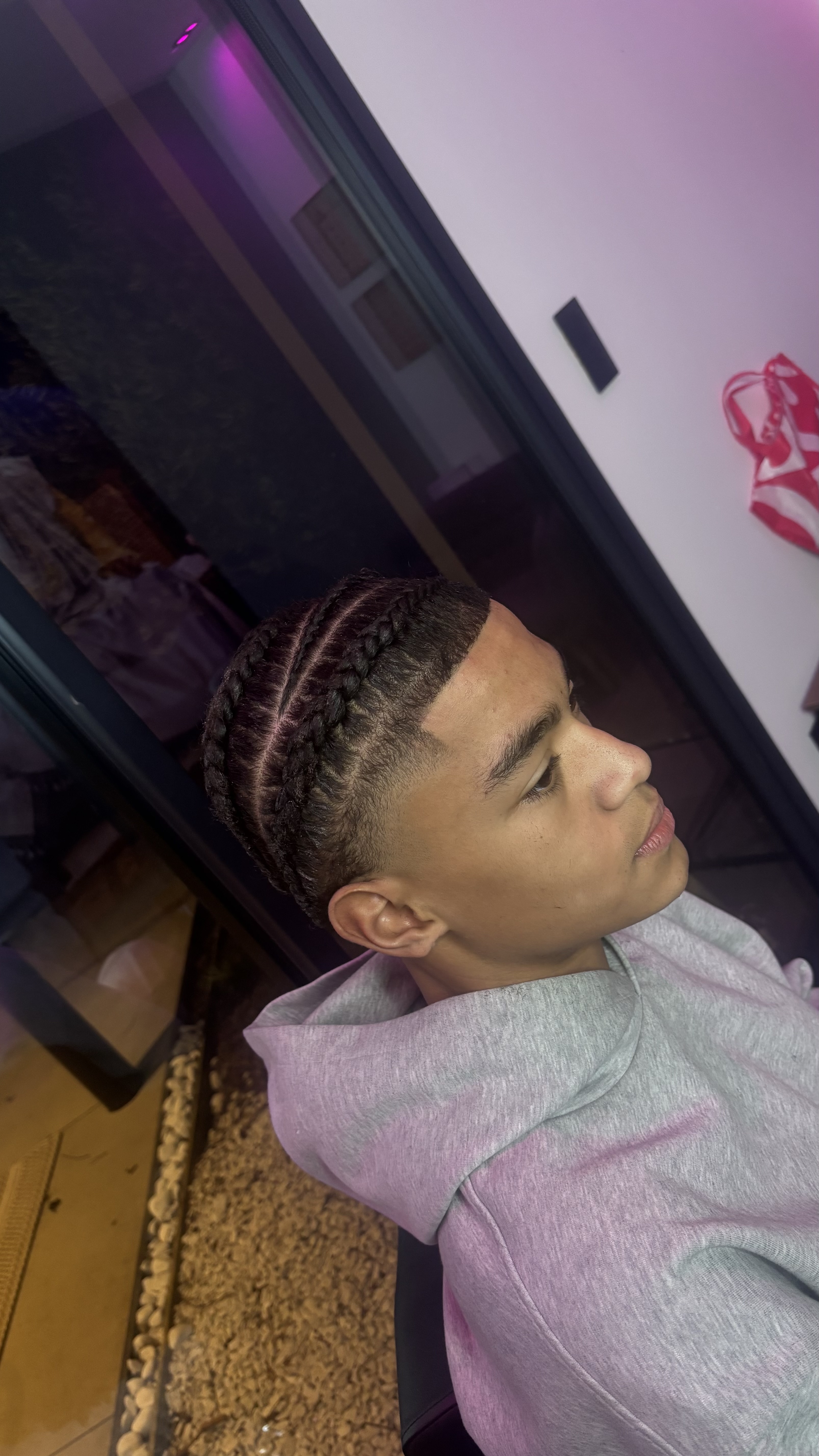 Taper haut + contour 